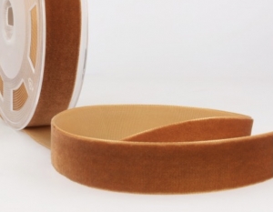 Reststck-Samtband-Samt-Samtbnder----7-mm-breit---col-48--rost--175cm