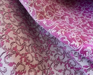 Jacquard---Dirndlstoff--gewebt--beere-rosa---200-cm