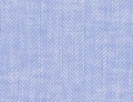 Fischgrat Baumwoll-Leinenstoff - Twill  - hellblau -  50 cm