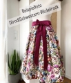 Bild 2 von DirndlSchwestern-Wickelrock Nähpaket Blumendruck 2a